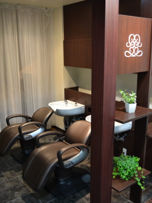 シャンプーエリアモダン